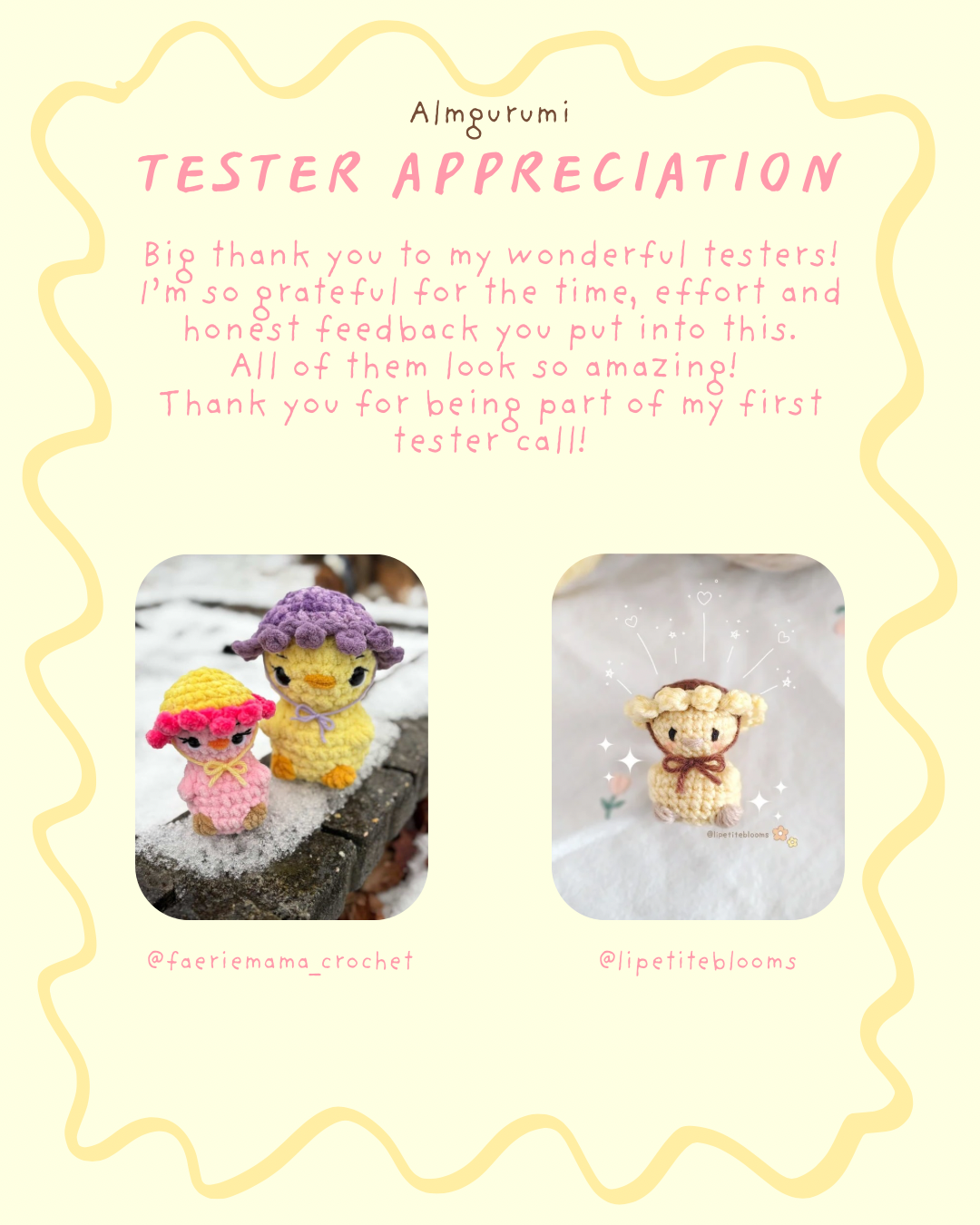 Sunny the Baby Chick crochet pattern PDF